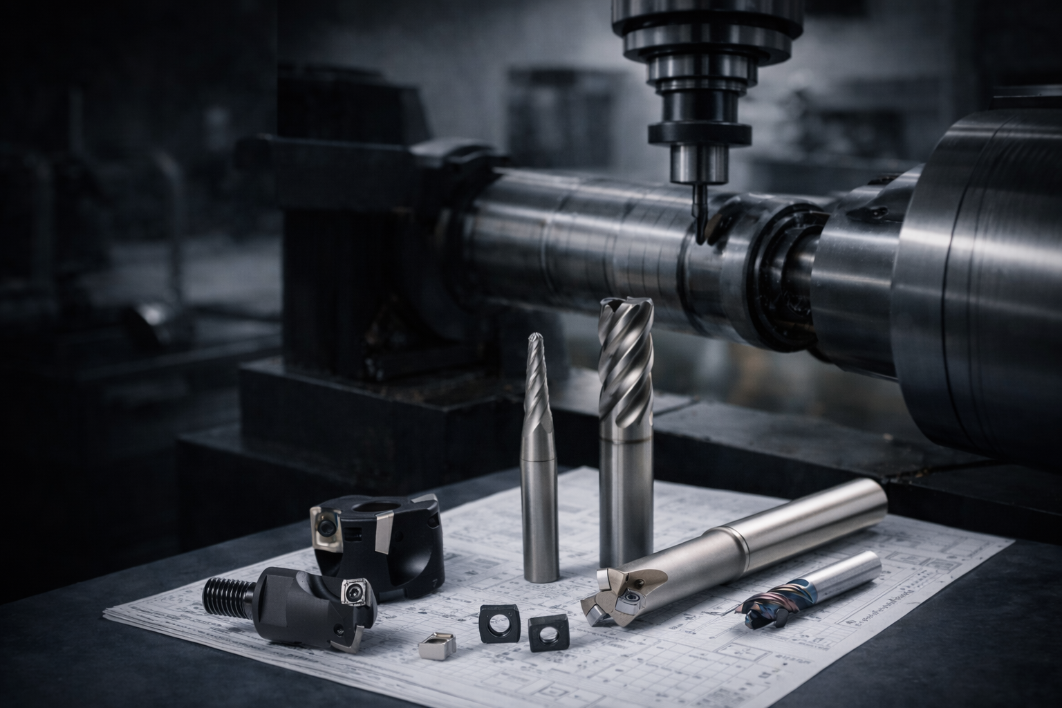 Insertos y herramientas de corte industriales